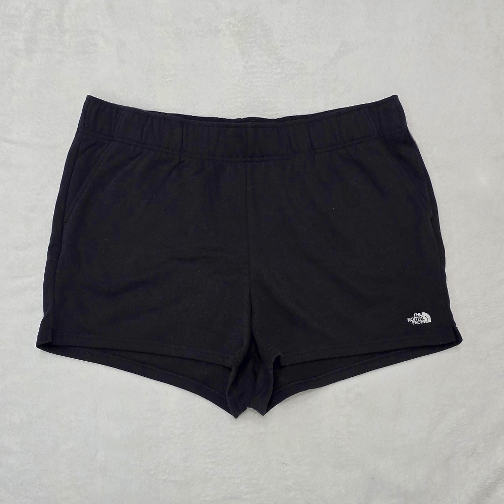 Women's The North Face Shorts Half Dome Fleece TNF Black Size XXL/20 Activewear